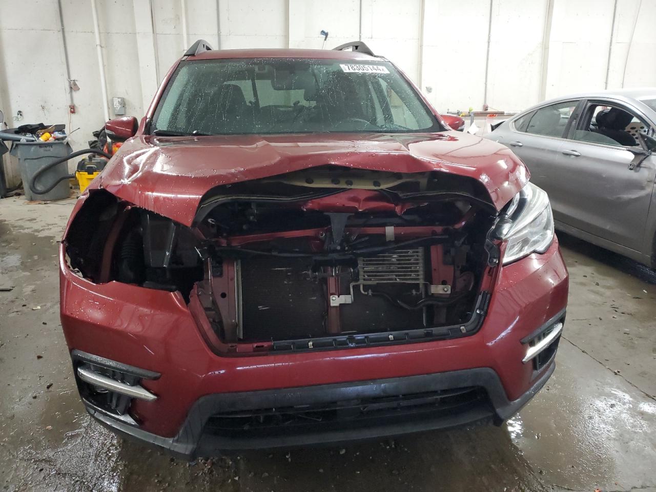 2020 Subaru Ascent VIN 4S4WMAMD4L3435376 Copart auction photo, front end damage thumbnail 5