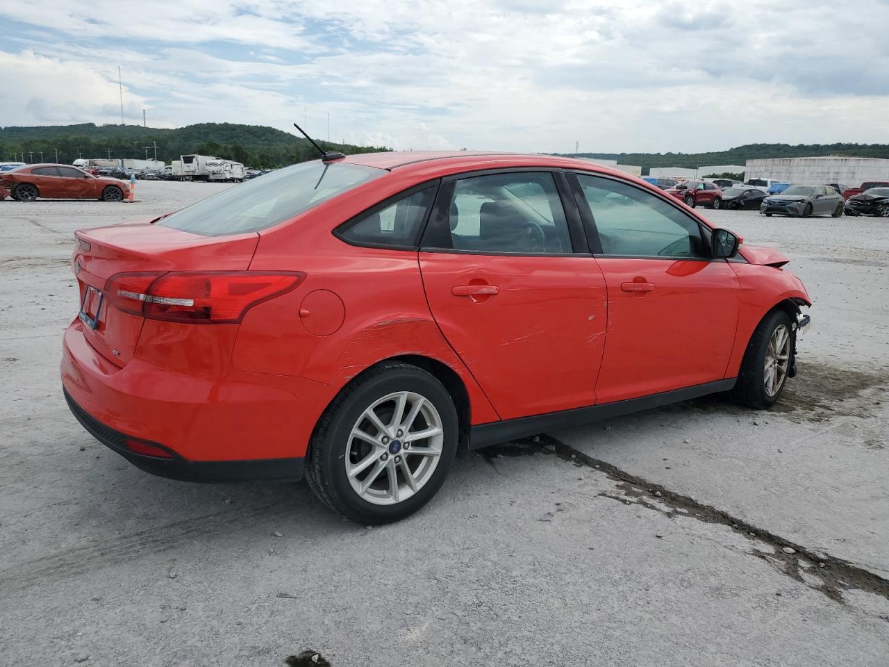 2017 Ford Focus VIN 1FADP3F29HL322336 Copart auction photo, mechanical / front end damage thumbnail 3