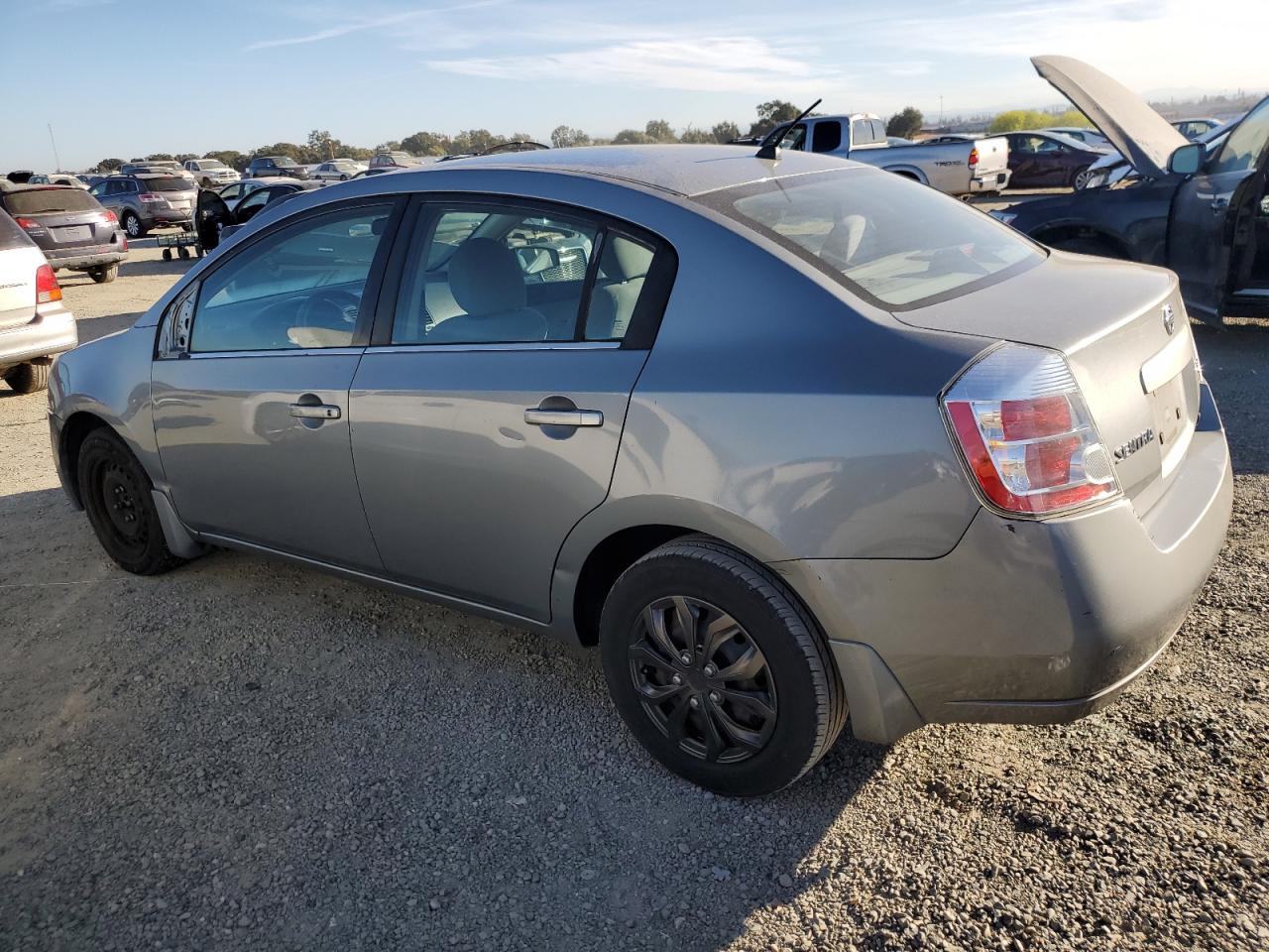2007 Nissan Sentra VIN 3N1AB61E27L695688 Copart auction photo, front end / rear end damage thumbnail 2