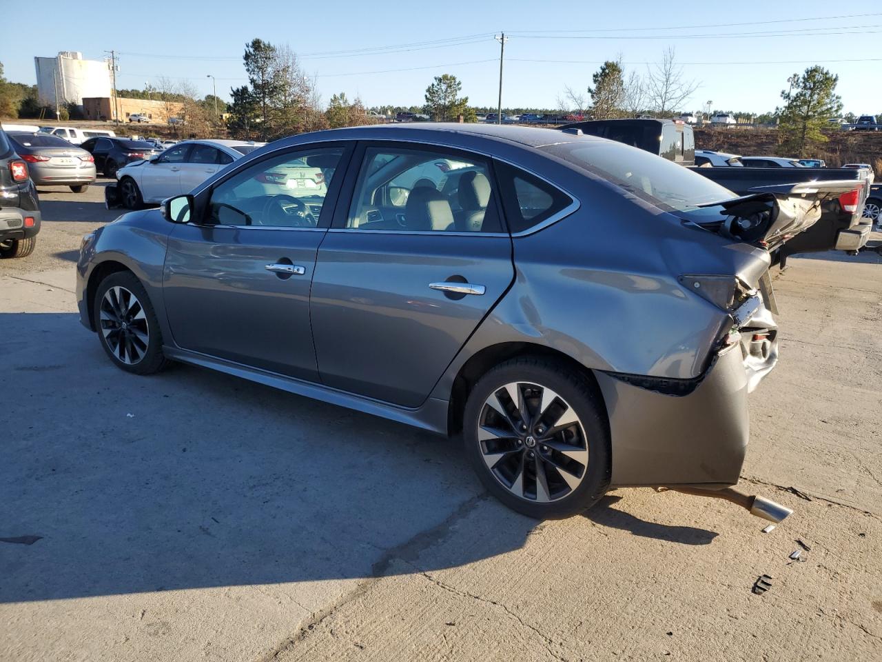 2018 Nissan Sentra VIN 3N1AB7AP3JY264214 Copart auction photo, rear end damage thumbnail 2