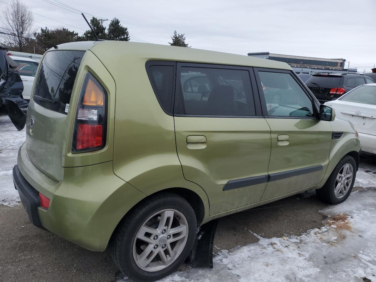 2010 KIA Soul VIN KNDJT2A21A7163451 Copart auction photo, front end damage thumbnail 3