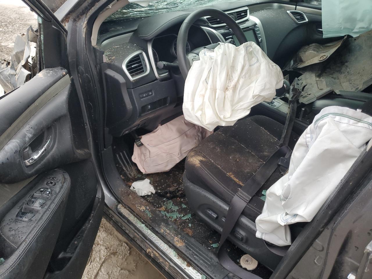 2017 Nissan Murano VIN 5N1AZ2MG0HN132148 Copart auction photo, all over damage thumbnail 8