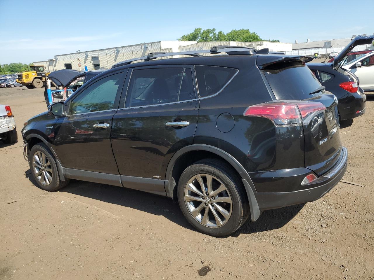 2017 Toyota RAV 4 VIN JTMDJREVXHD090852 Copart auction photo, all over damage thumbnail 2