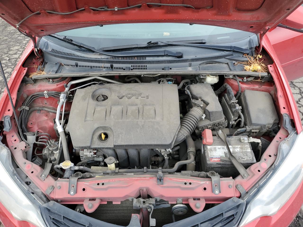 2015 Toyota Corolla VIN 2T1BURHE7FC430978 Copart auction photo, side / front end damage thumbnail 12