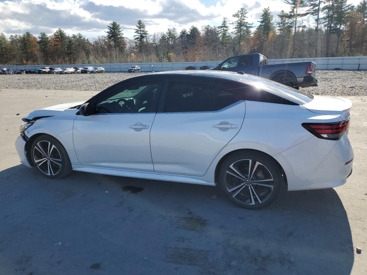2020 Nissan Sentra VIN 3N1AB8DV4LY283759 Copart auction photo, front end damage thumbnail 2