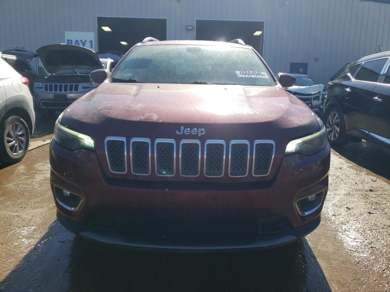 2019 Jeep Grand Cherokee VIN 1C4PJMDX8KD309317 Copart auction photo, rear end / side damage thumbnail 5