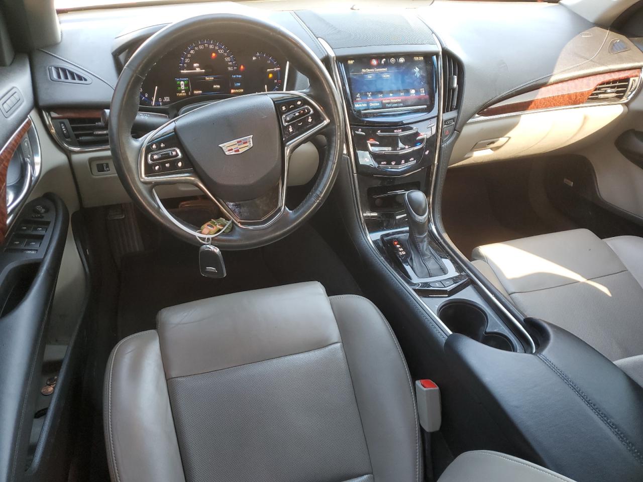 2015 Cadillac ATS VIN 1G6AH5RX5F0116509 Copart auction photo, rear end / minor dent/scratches damage thumbnail 8