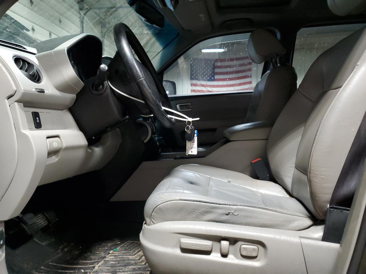 2012 Honda Pilot VIN 5FNYF4H63CB040774 Copart auction photo, rear end damage thumbnail 7