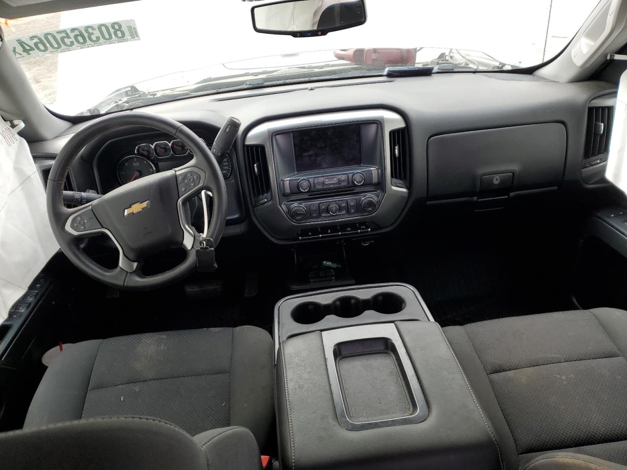 2017 Chevrolet Silverado VIN 3GCUKREC6HG193975 Copart auction photo, rollover damage thumbnail 8
