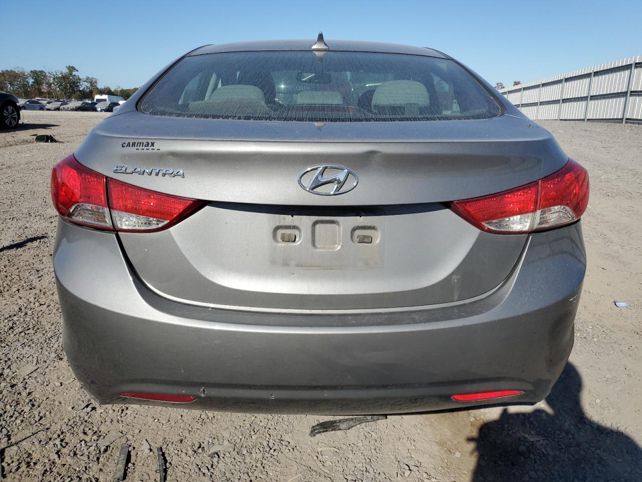 2013 Hyundai Elantra VIN 5NPDH4AEXDH418442 Copart auction photo, front end / minor dent/scratches damage thumbnail 6