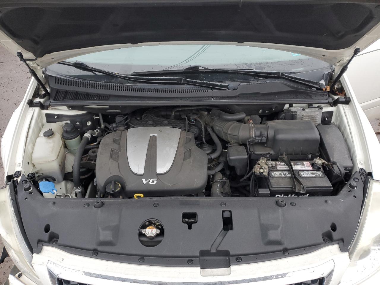 2014 KIA Sedona VIN KNDMG4C79E6547270 Copart auction photo, all over damage thumbnail 12