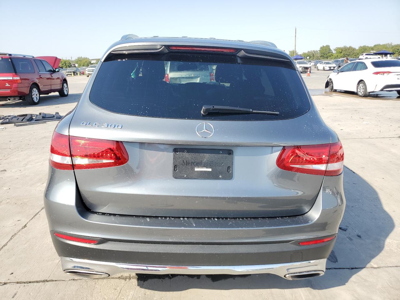 2017 Mercedes-Benz GLC VIN WDC0G4JB9HV009906 Copart auction photo, side / front end damage thumbnail 6