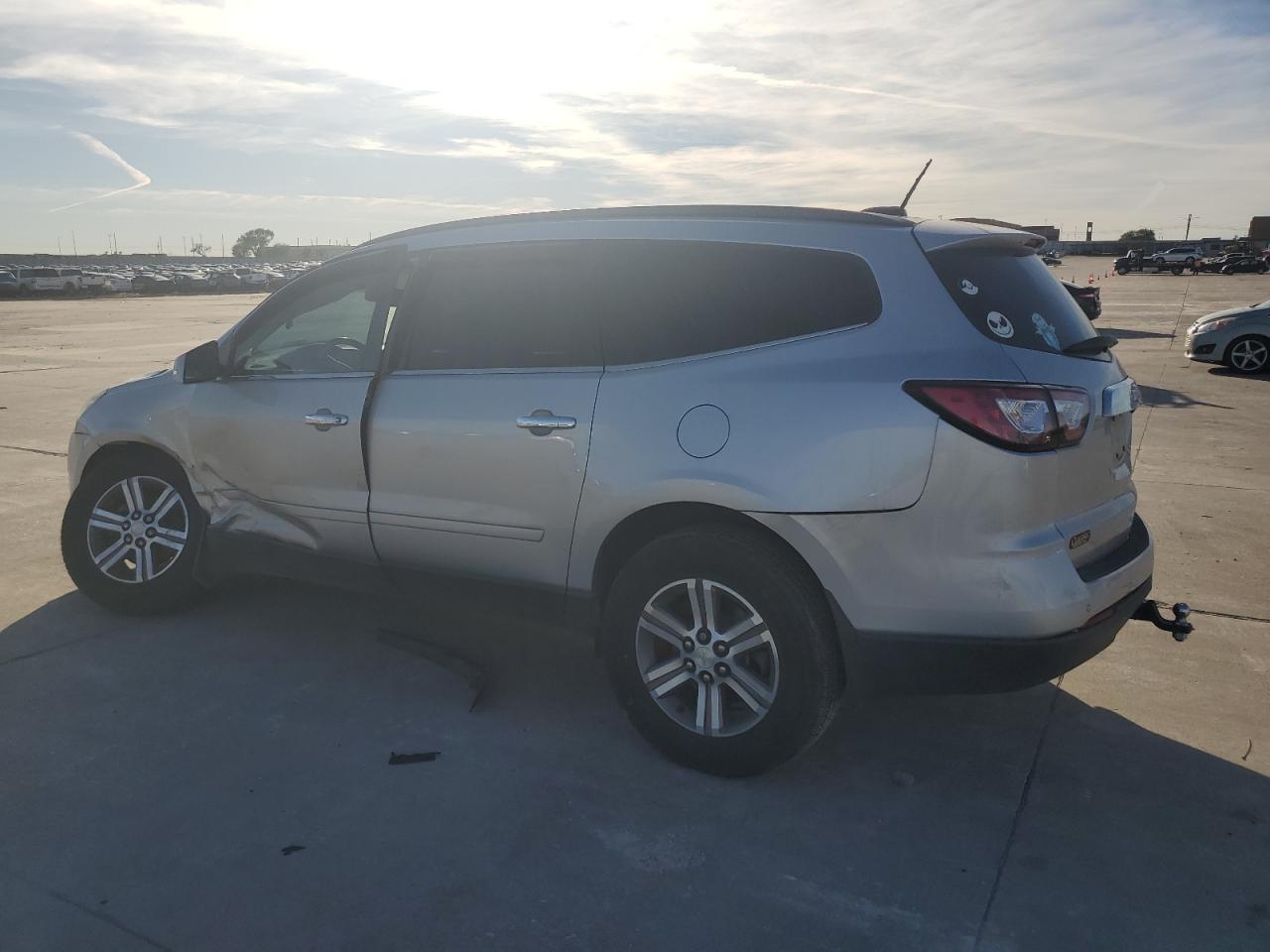 2016 Chevrolet Traverse VIN 1GNKRHKD4GJ157751 Copart auction photo, front end / side damage thumbnail 2