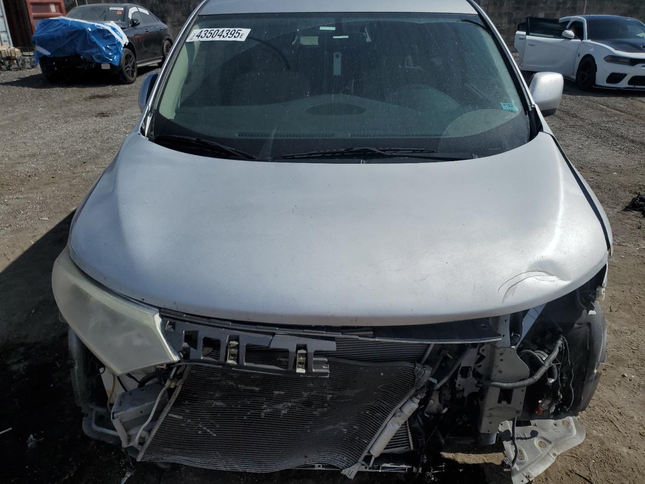 2014 Nissan Quest VIN JN8AE2KP6E9103281 Copart auction photo, front end damage thumbnail 13