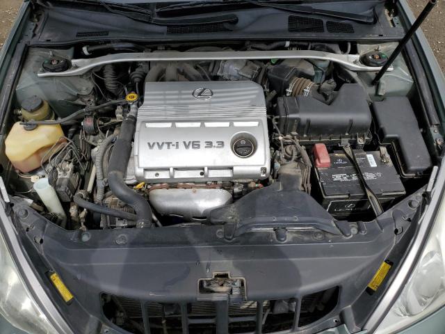 2006 Lexus ES VIN JTHBA30G565169607 Copart auction photo, front end / side damage thumbnail 11