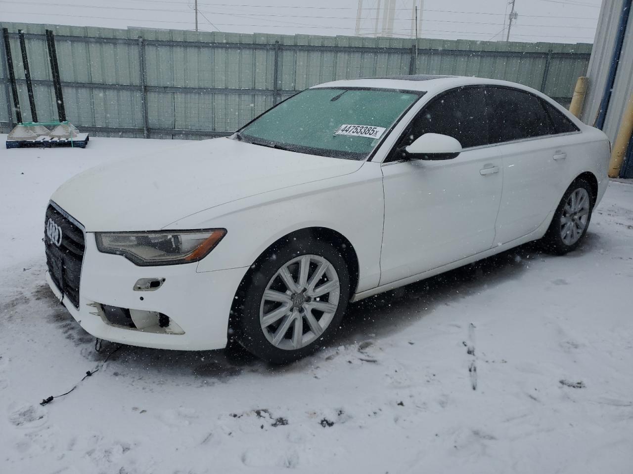 2014 Audi A6 VIN WAUDFAFCXEN065890