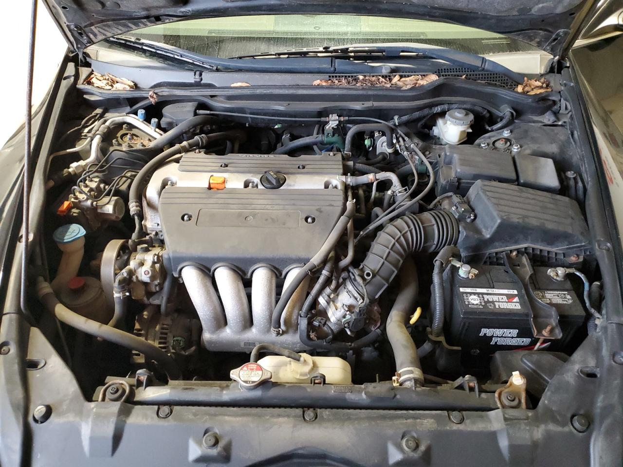 2005 Honda Accord VIN 1HGCM56715A014706 Copart auction photo, front end / side damage thumbnail 11