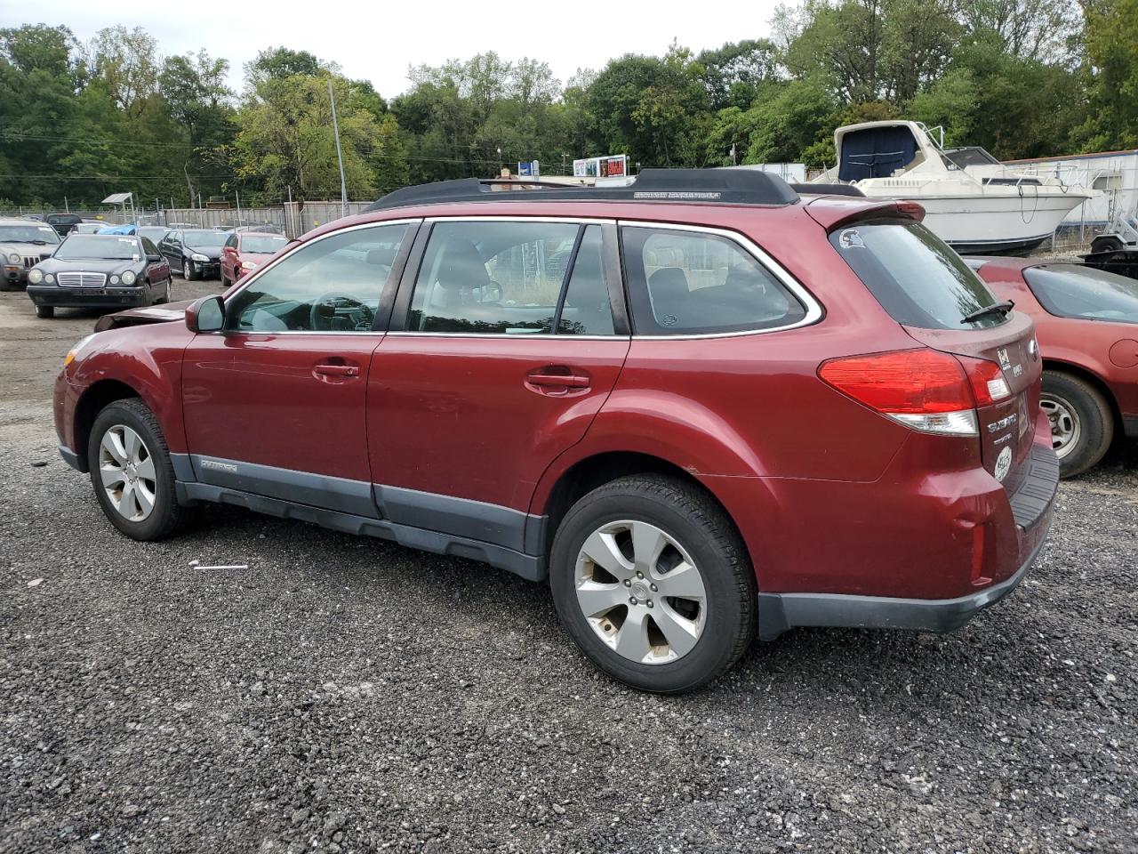 2012 Subaru Outback VIN 4S4BRBAC2C3285446 Copart auction photo, front end / minor dent/scratches damage thumbnail 2