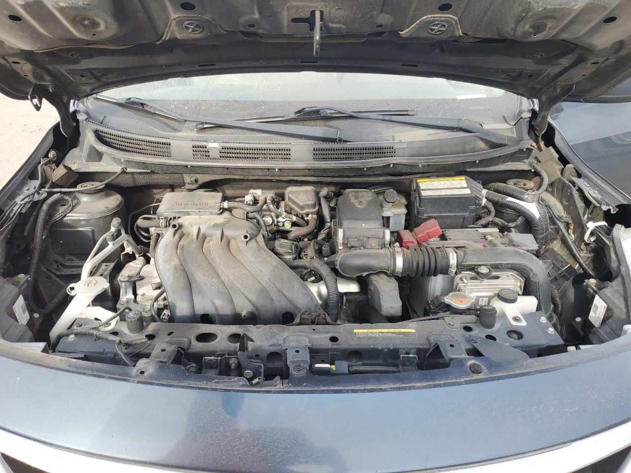 2015 Nissan Versa VIN 3N1CN7AP2FL886596 Copart auction photo, side / front end damage thumbnail 11
