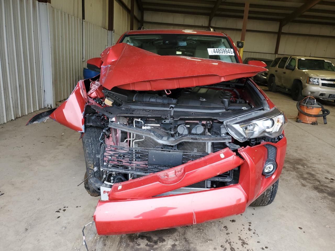 2022 Toyota 4Runner VIN JTEMU5JR4N6019845 Copart auction photo, front end damage thumbnail 5