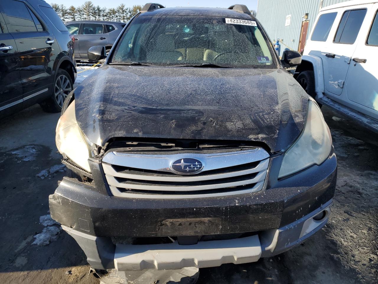 2011 Subaru Outback VIN 4S4BRBKC8B3324490 Copart auction photo, side damage thumbnail 5