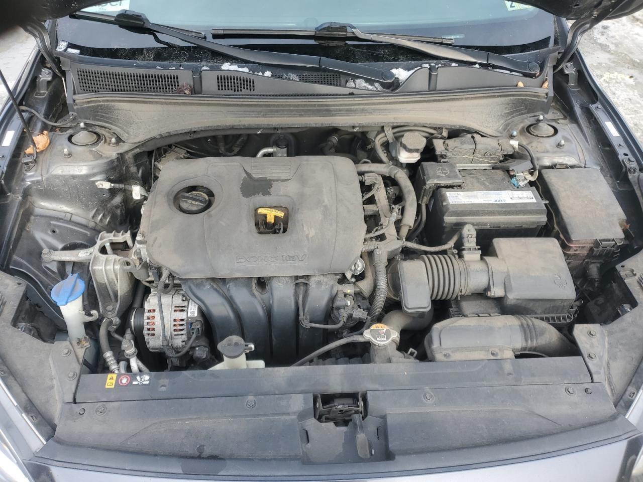 2021 KIA Forte VIN 3KPF24AD1ME327100 Copart auction photo, rear end / frame damage damage thumbnail 11