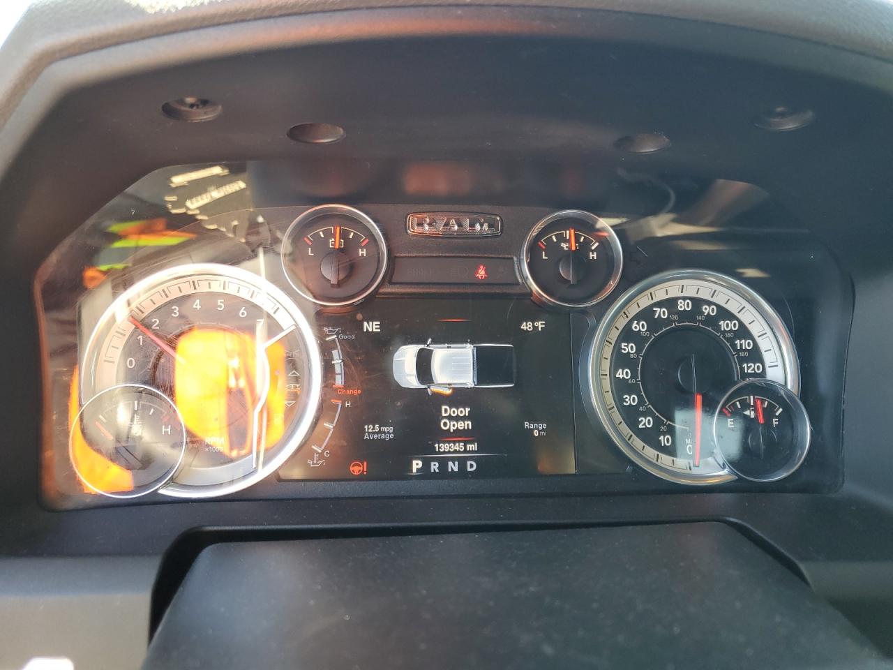 2016 RAM 1500 VIN 3C6RR6LT3GG292715 Copart auction photo, front end damage thumbnail 9