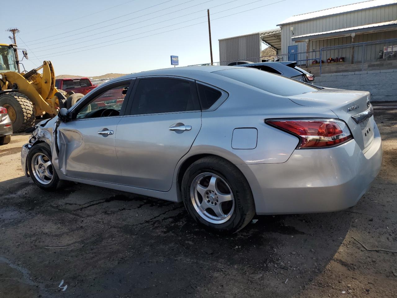 2014 Nissan Altima VIN 1N4AL3APXEN366847 Copart auction photo, front end / side damage thumbnail 2