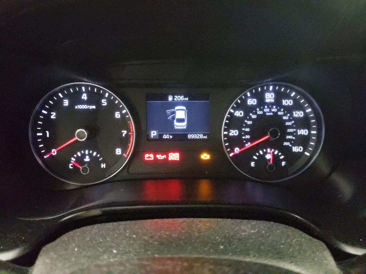 2019 KIA Forte VIN 3KPF24AD7KE043371 Copart auction photo, side / minor dent/scratches damage thumbnail 9