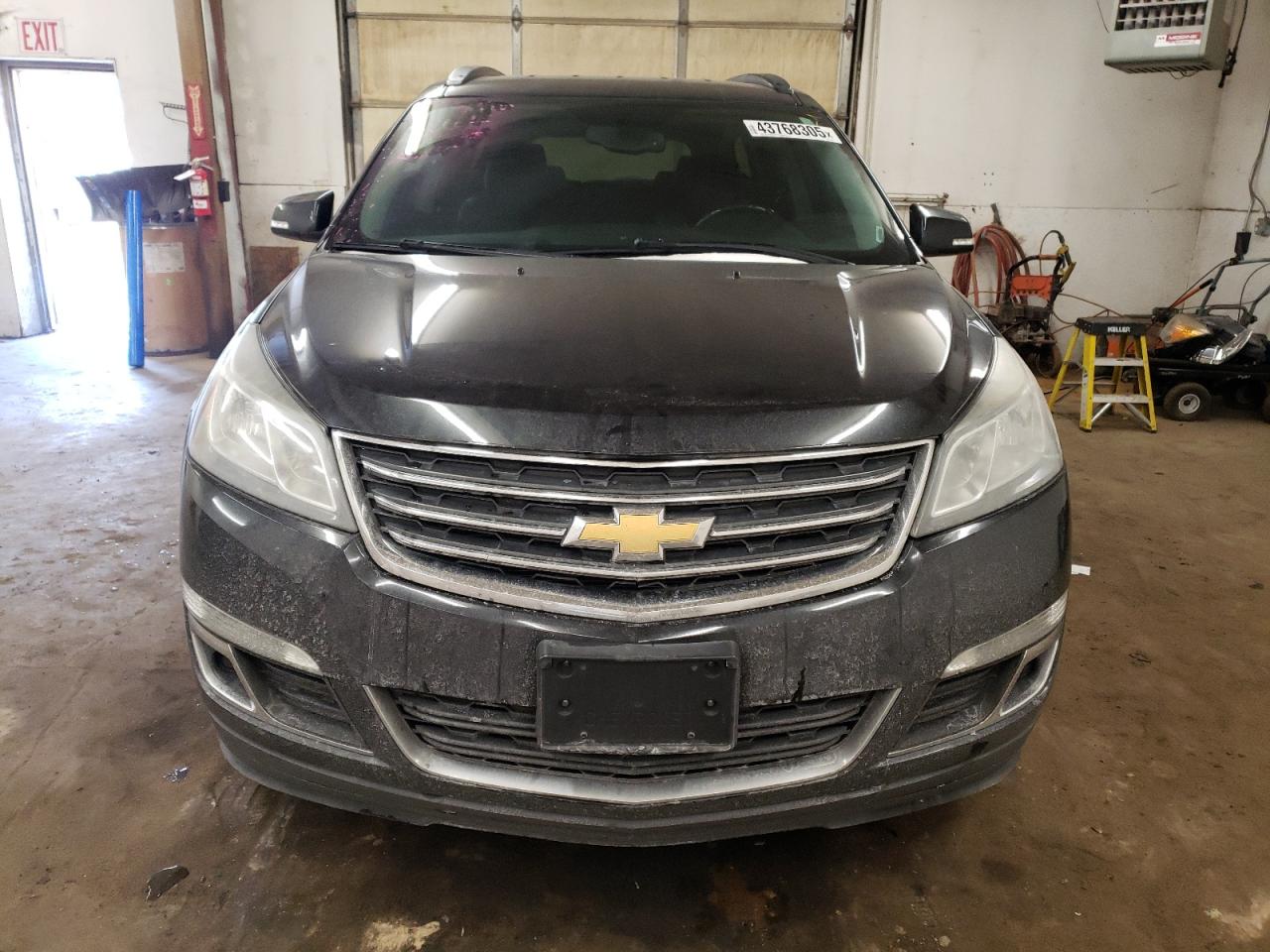 2015 Chevrolet Traverse VIN 1GNKVHKD0FJ176310 Copart auction photo, side / front end damage thumbnail 5