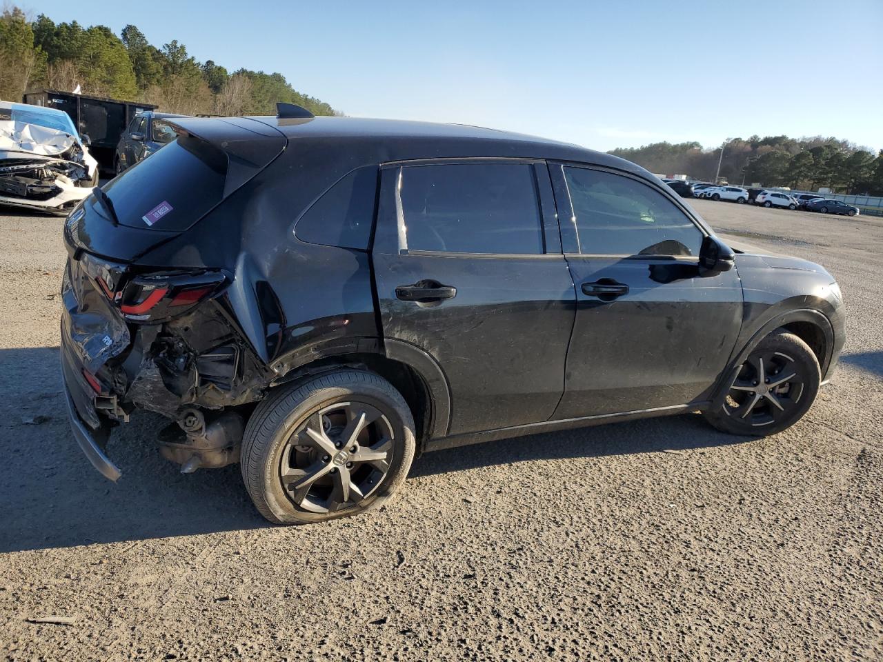 2024 Honda HR-V VIN 3CZRZ1H78RM760752 Copart auction photo, rear end / minor dent/scratches damage thumbnail 3