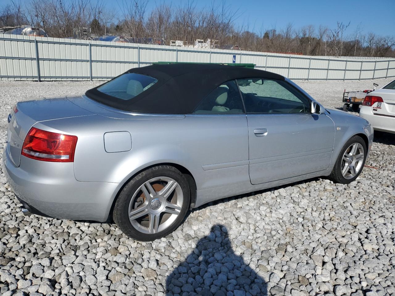 2007 Audi A4 VIN WAUAF48H87K016169 Copart auction photo, mechanical damage thumbnail 3
