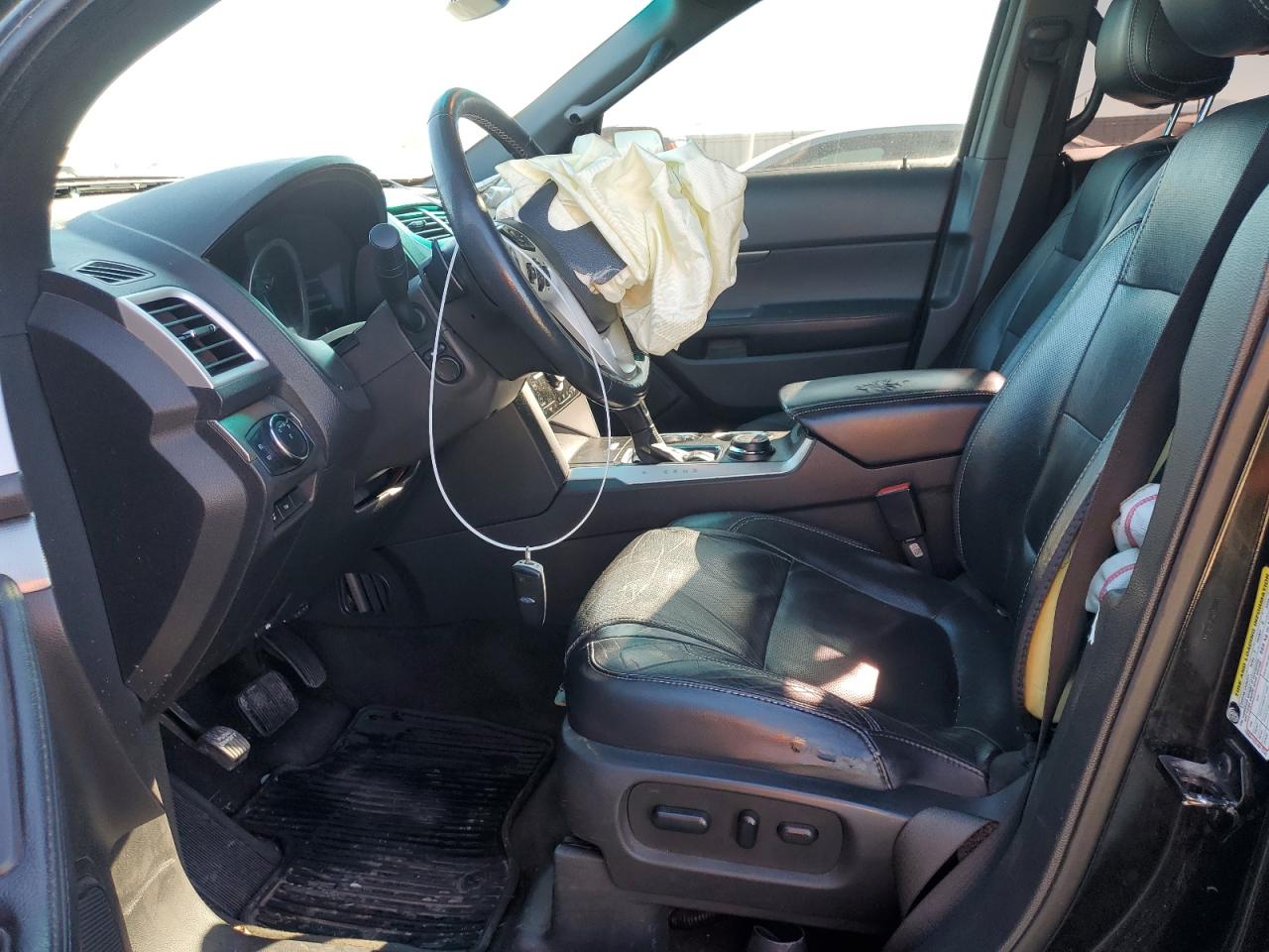 2014 Ford Explorer VIN 1FM5K8GT7EGA69664 Copart auction photo, front end / front end damage thumbnail 7