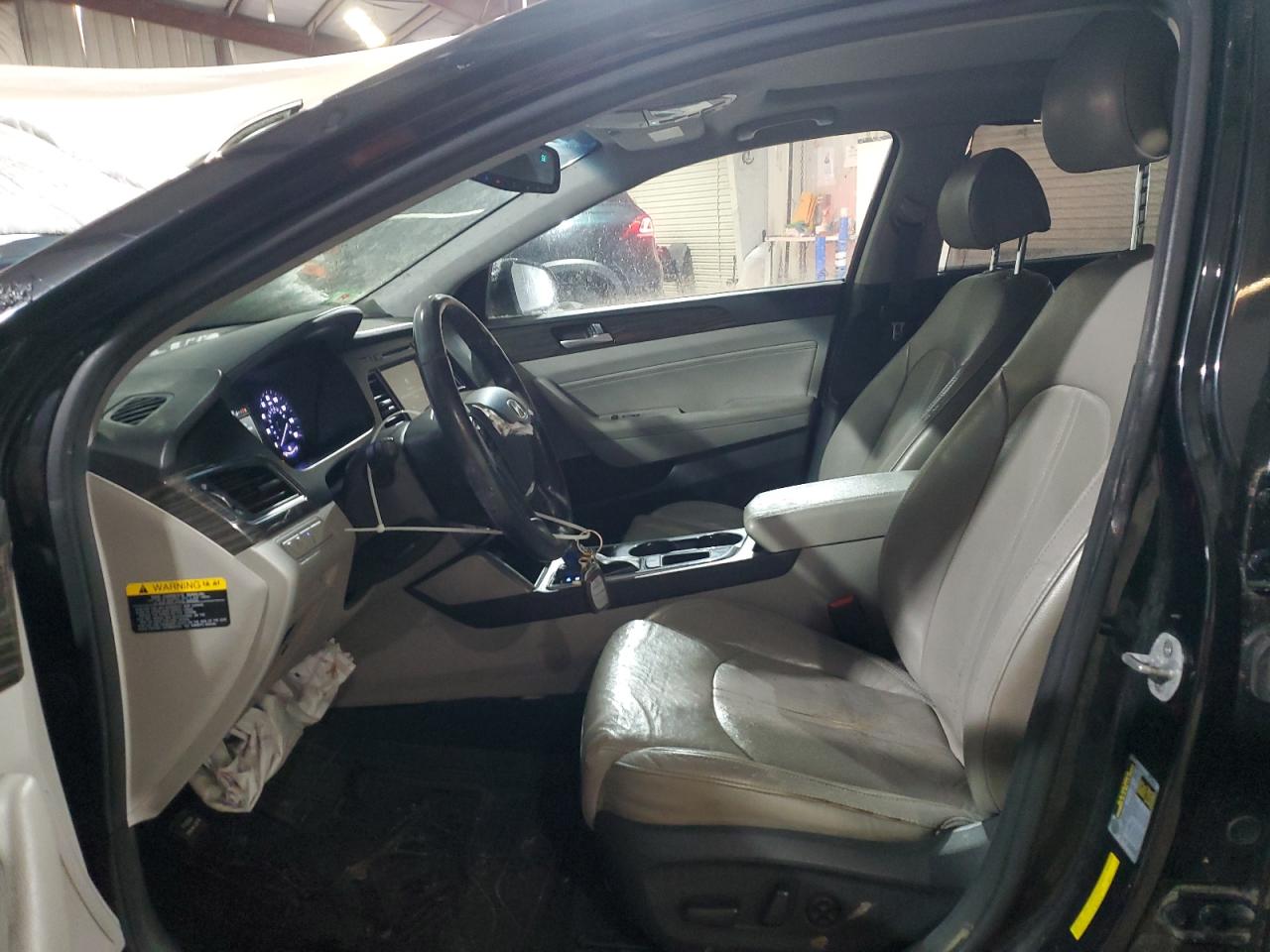 2015 Hyundai Sonata VIN 5NPE34AF2FH093087 Copart auction photo, front end / rear end damage thumbnail 7