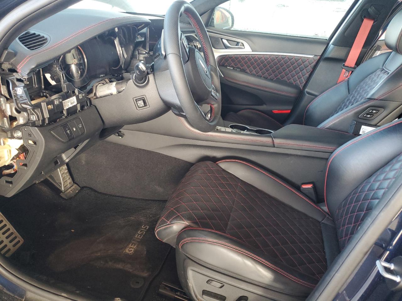 2023 Genesis G70 VIN KMTG54TE2PU110213 Copart auction photo, stripped / minor dent/scratches damage thumbnail 7