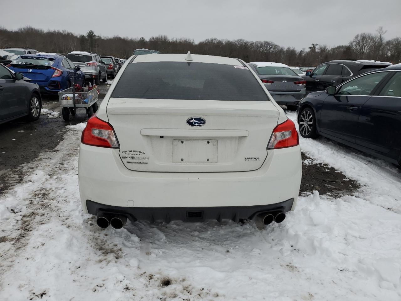2020 Subaru WRX VIN JF1VA1C61L9808775 Copart auction photo, front end / side damage thumbnail 6
