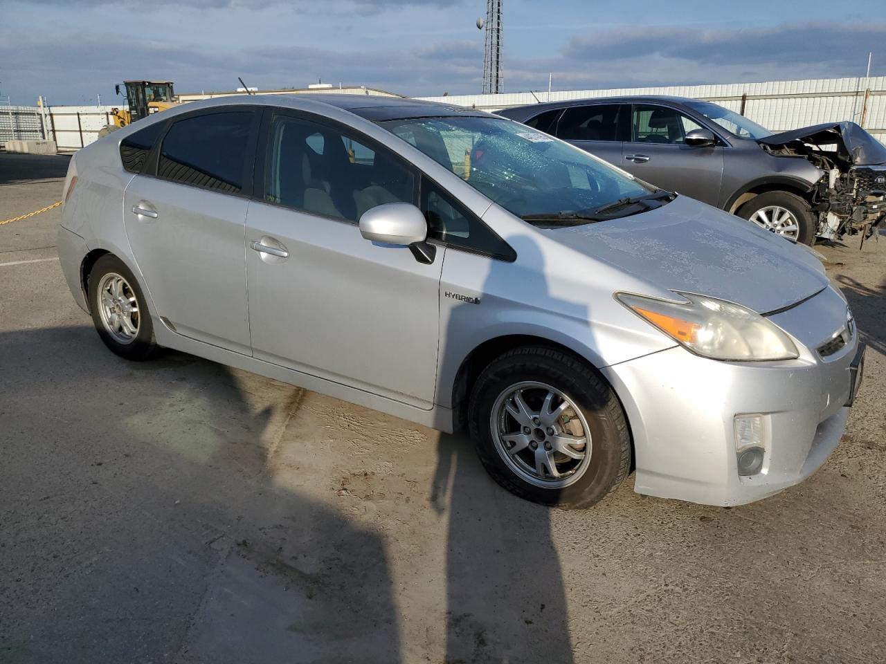 2011 Toyota Prius VIN JTDKN3DU0B0293068 Copart auction photo, front end damage thumbnail 4