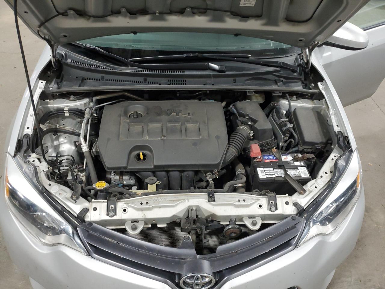 2015 Toyota Corolla VIN 2T1BURHE1FC250301 Copart auction photo, side damage thumbnail 12
