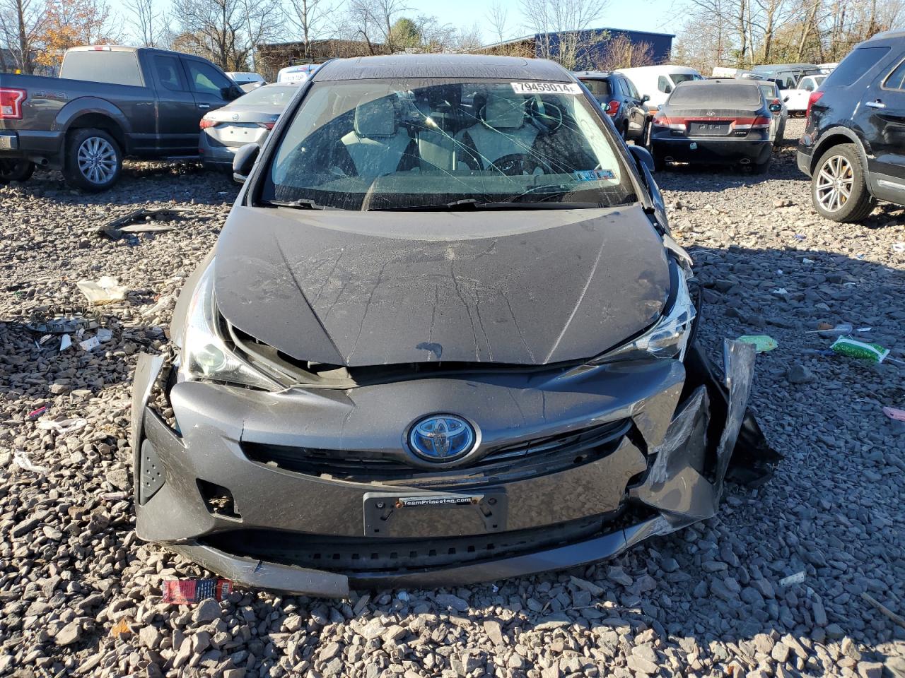 2016 Toyota Prius VIN JTDKARFU3G3011264 Copart auction photo, front end damage thumbnail 5