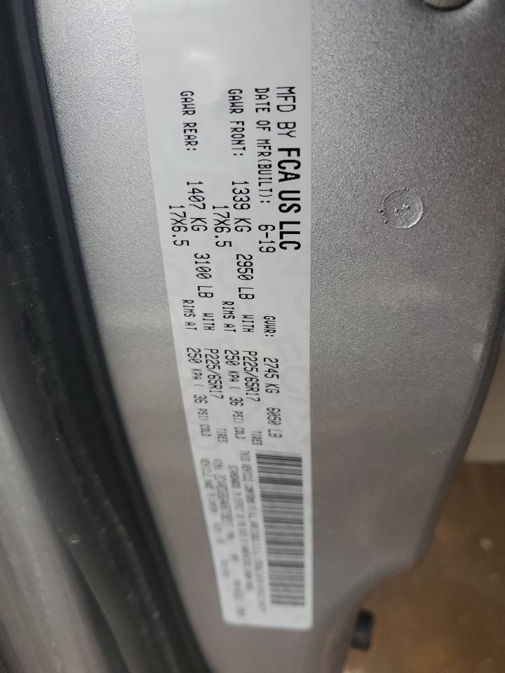 2019 Dodge Caravan VIN 2C4RDGBG4KR739217 Copart auction photo, rear end damage thumbnail 13