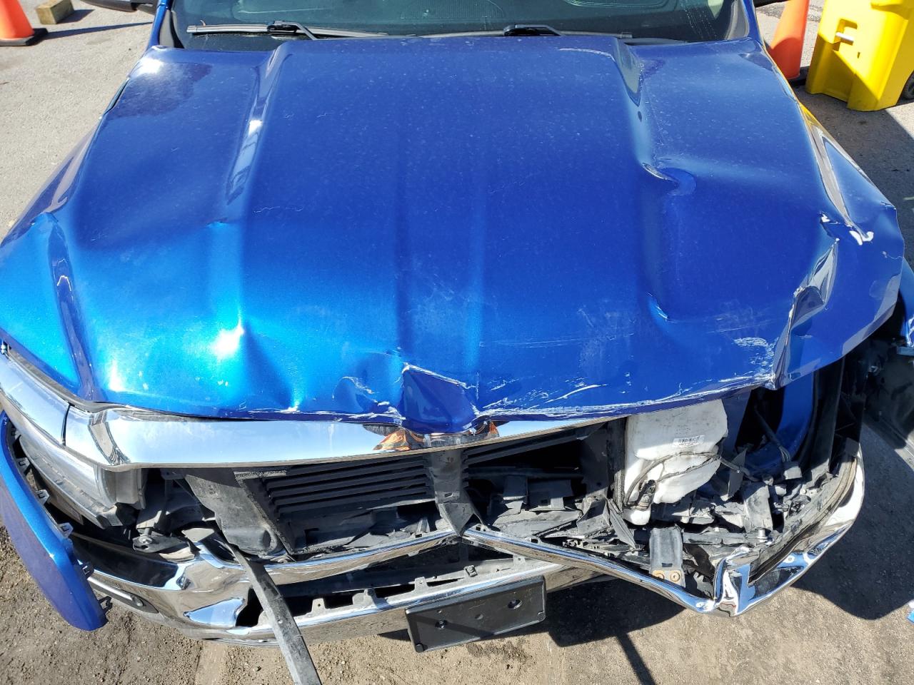 2019 RAM 1500 VIN 1C6RREJT0KN596467 Copart auction photo, front end damage thumbnail 11