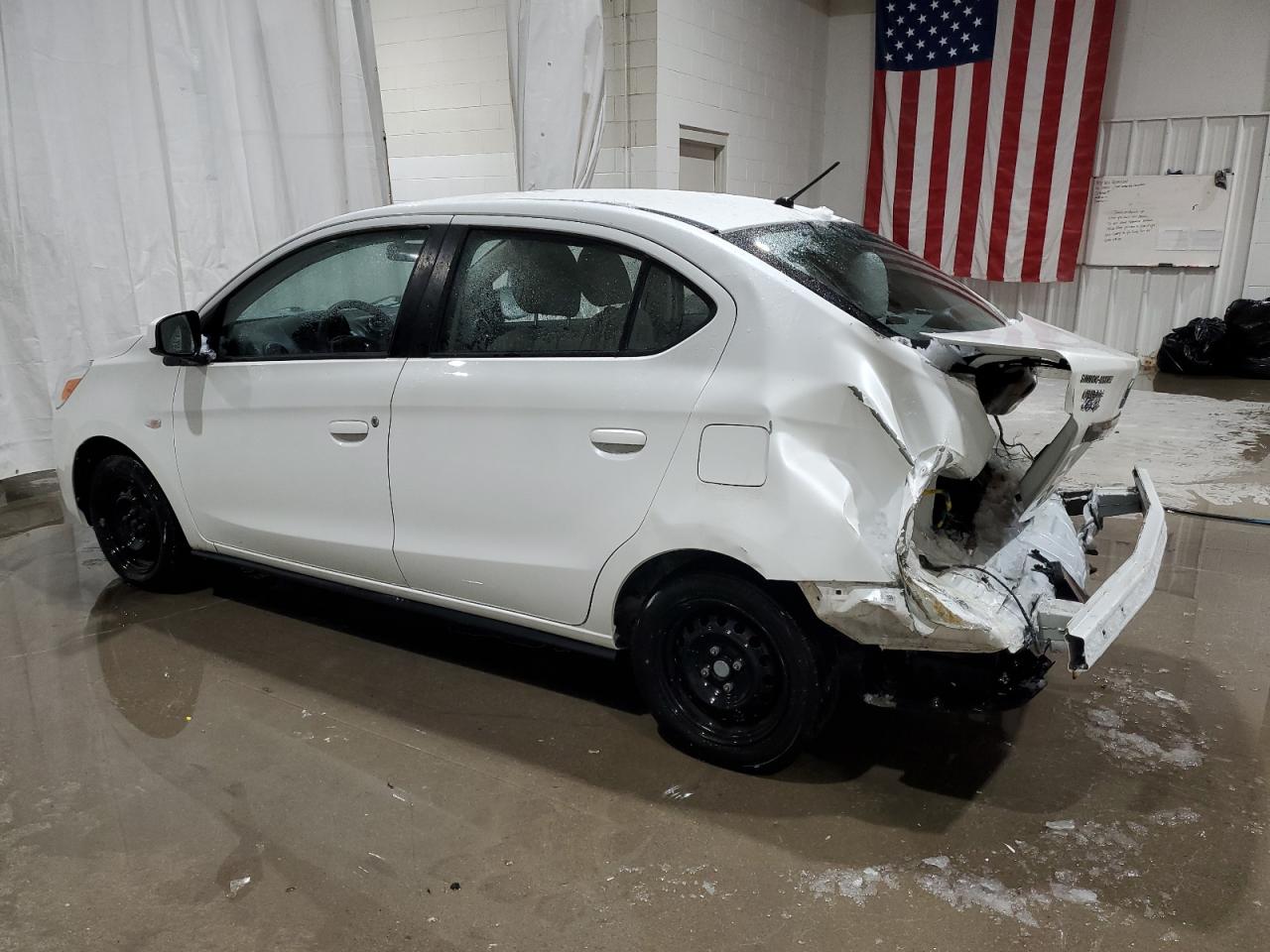 2020 Mitsubishi Mirage VIN ML32F3FJ6LHF04394 Copart auction photo, rear end damage thumbnail 2