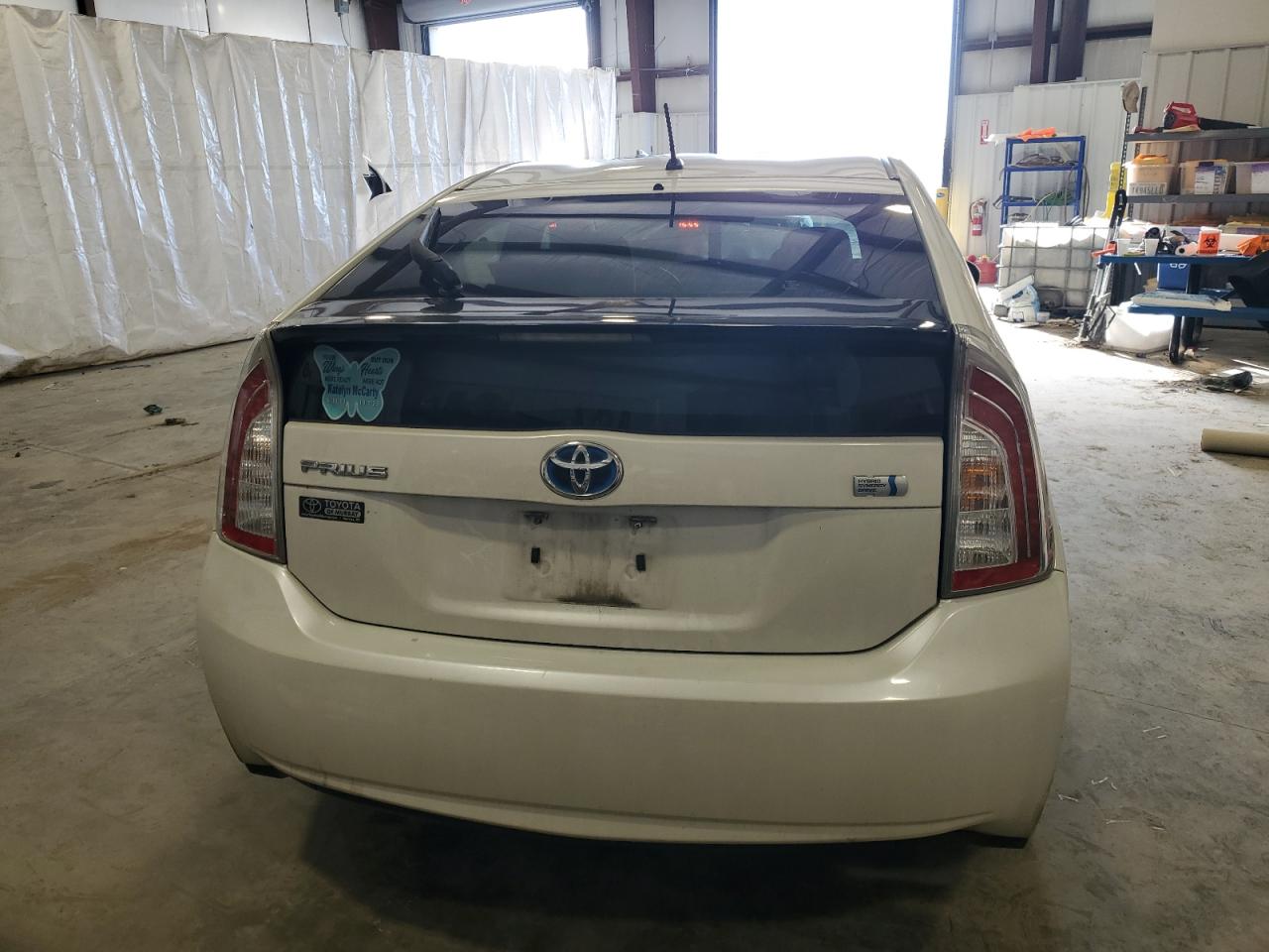 2014 Toyota Prius VIN JTDKN3DU0E1775313 Copart auction photo, front end damage thumbnail 6