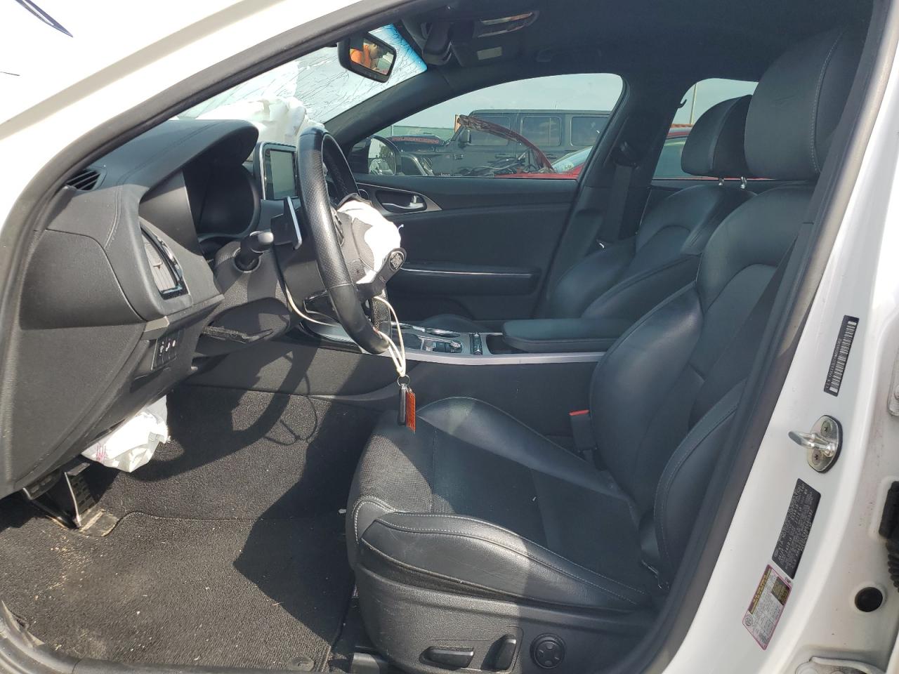 2021 KIA Stinger VIN KNAE35LC4M6090382 Copart auction photo, front end / rear end damage thumbnail 7