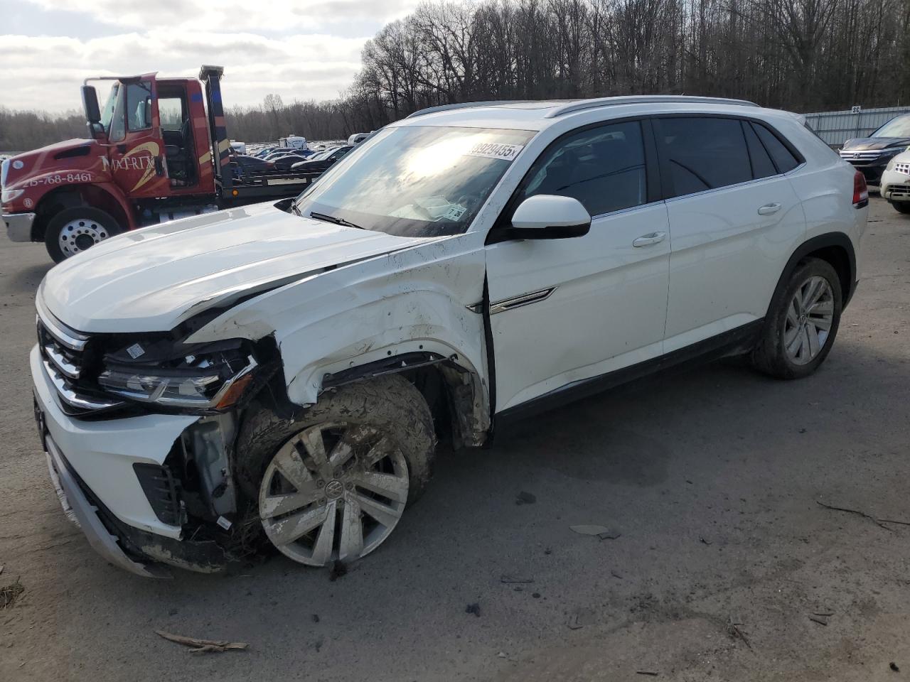 2021 Volkswagen Atlas VIN 1V2JE2CA4MC229791 - Copart auction photo