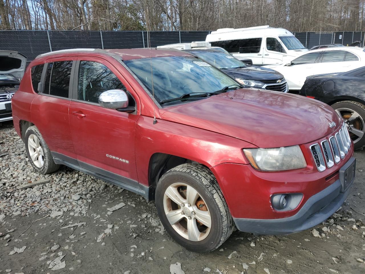 2016 Jeep Compass VIN 1C4NJCBB1GD506541 Copart auction photo, front end damage thumbnail 4