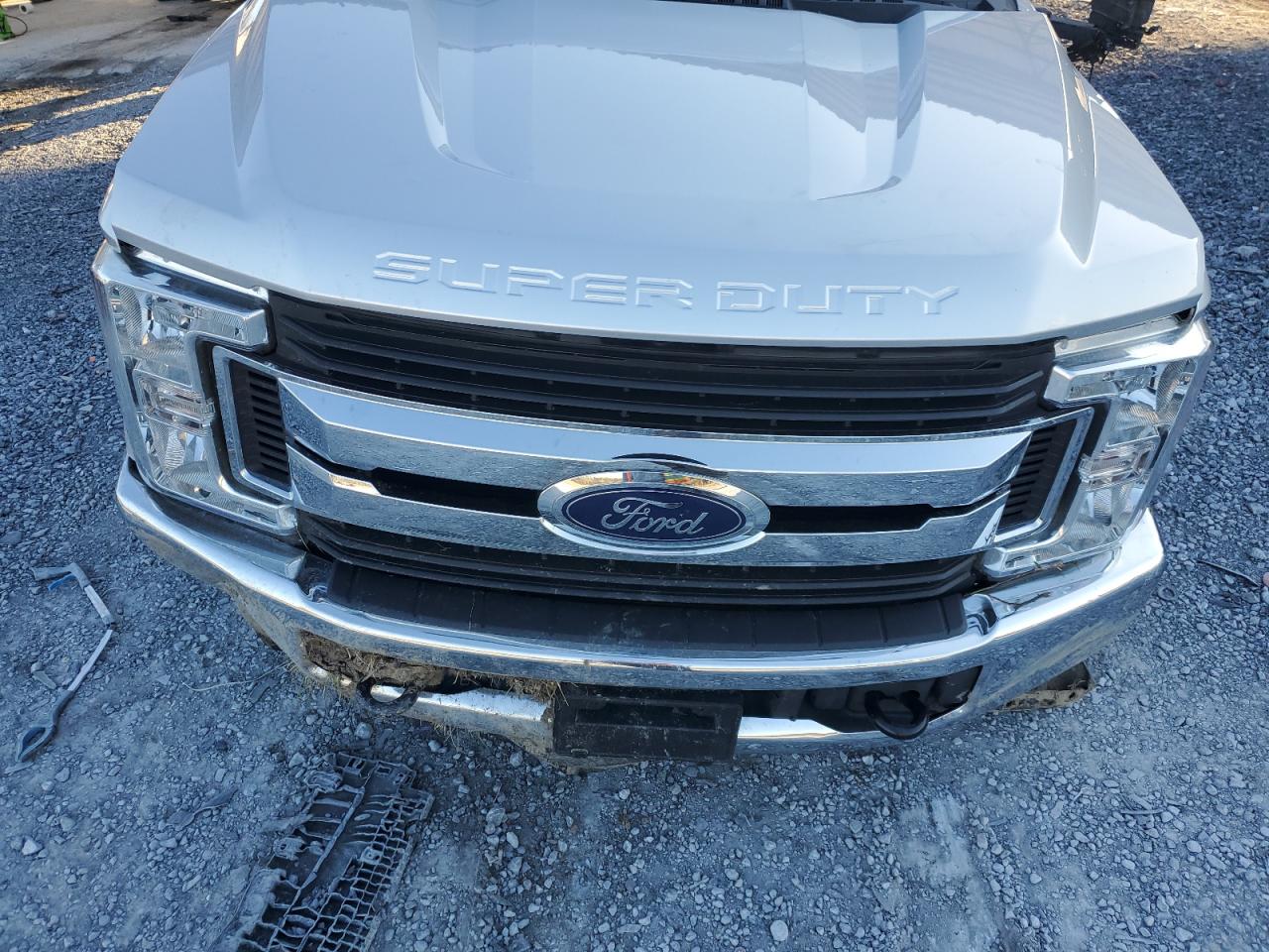 2017 Ford F250 VIN 1FT7W2BT5HED93878 Copart auction photo, all over damage thumbnail 11