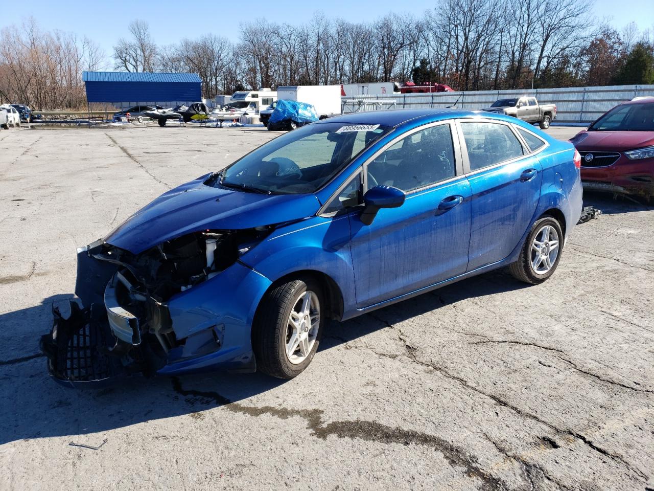 2019 Ford Fiesta VIN 3FADP4BJ2KM158212