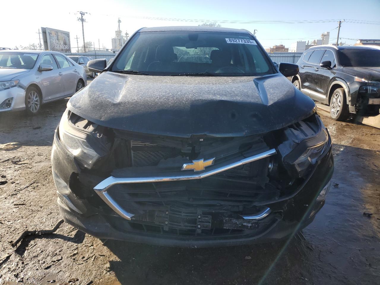 2018 Chevrolet Equinox VIN 2GNAXJEV6J6274894 Copart auction photo, front end / side damage thumbnail 5