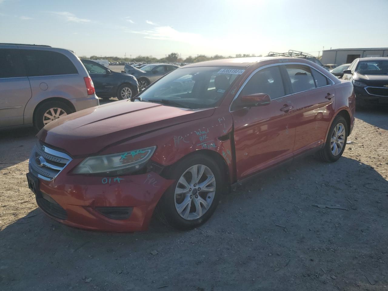 2010 Ford Taurus VIN 1FAHP2EW7AG106807